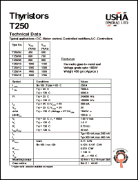 T2500BFP Datasheet