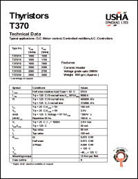 T370/16 Datasheet