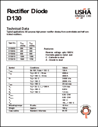 D130/04 Datasheet