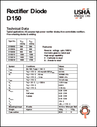 D150/14 Datasheet