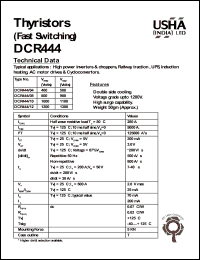 DCR444/08 Datasheet