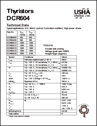 DCR604/18 Datasheet