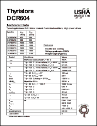 DCR604/12 Datasheet