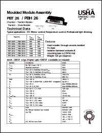 PBT26/08 Datasheet