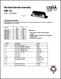PBD25/16 Datasheet