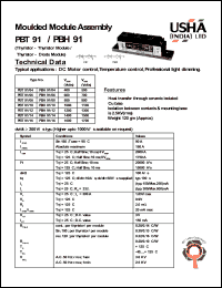 PBT91/16 Datasheet