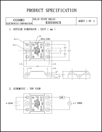 KSD240AC8 Datasheet