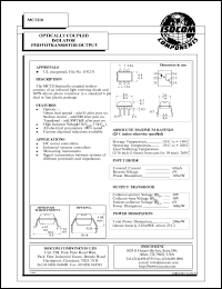 MCT210 Datasheet