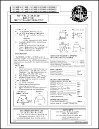 SFH601-4 Datasheet