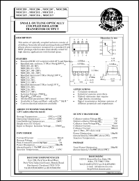 MOC206 Datasheet