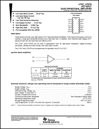 LF347D Datasheet