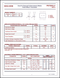 P07D03LV Datasheet