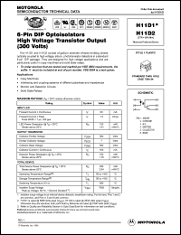 H11D1 Datasheet