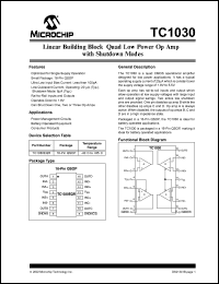 TC1030EOD Datasheet