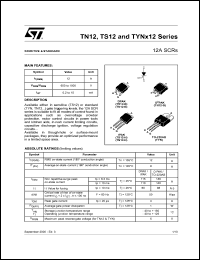 TS1220-600B-TR Datasheet