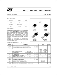 TYN1012 Datasheet