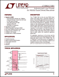 LT1080ISW Datasheet