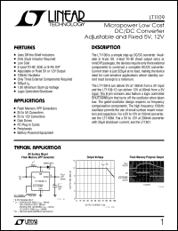 LT1109CN8-12 Datasheet