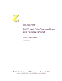 Z8536ACE Datasheet