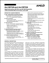 Am186ER25VCW Datasheet