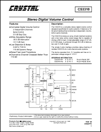 CS3310-KS Datasheet