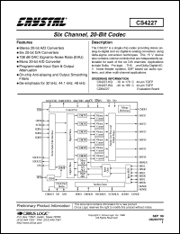 CS4227 Datasheet