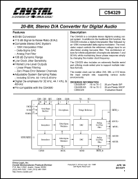 CS4329-KS Datasheet