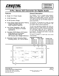 CS5331A-BS Datasheet