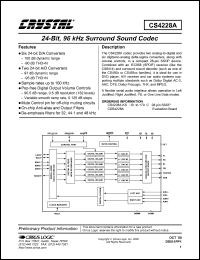 CS4228A-KS Datasheet