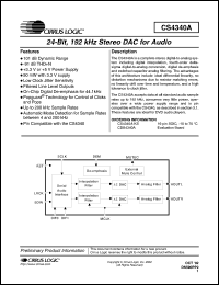 CS4340A-KS Datasheet