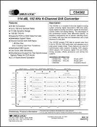 CS4360-BZ Datasheet