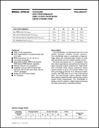 V53C8258HT35 Datasheet