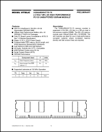 V43644R04VCTG-10PC Datasheet