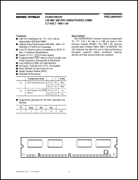 V436616R24VXTG-75PC Datasheet
