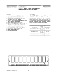 V437316S04VXTG-75PC Datasheet