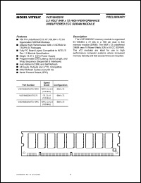 V437464S24VXTG-75PC Datasheet