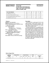 V53C8128HK35 Datasheet