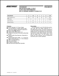 V54C365324V Datasheet