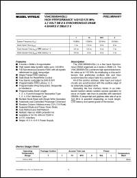 V54C365804VC Datasheet