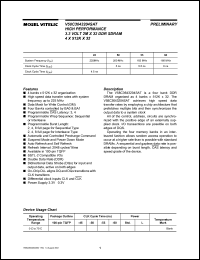 V58C3643204SAT Datasheet