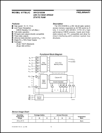 V61C518256-12R Datasheet