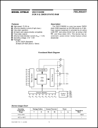 V62C2184096LL-70B Datasheet