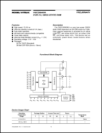 V62C2804096L-70T Datasheet