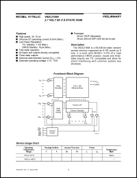 V62C31864LL-70FI Datasheet