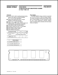 V826516B04SXTG-A1 Datasheet