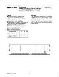 V82658J04SXTG-B1 Datasheet