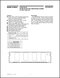 V826632B24SXTG-A1 Datasheet