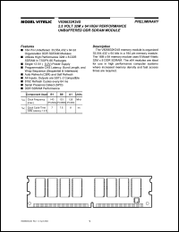 V826632K24SXTG-B1 Datasheet