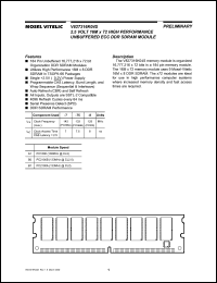 V827316K04SXTG-A1 Datasheet
