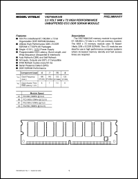 V827464K24SXTG-A1 Datasheet